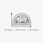 Giobbe Non-Slip Door Mat