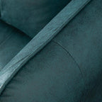 Gioele Faux Leather Square Arm Sofa