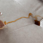 Gioele Faux Leather Square Arm Sofa