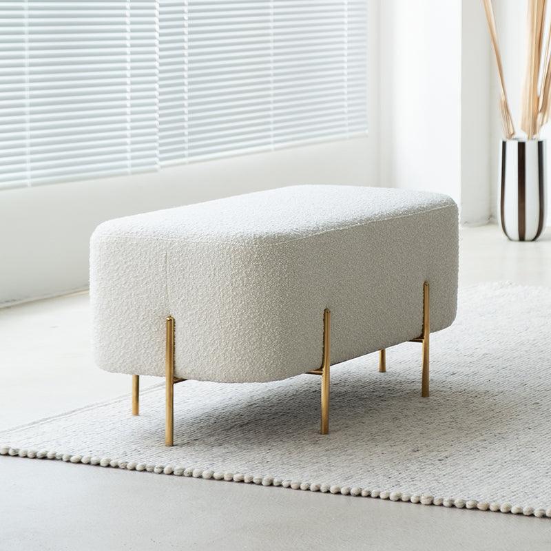 Halina Rectangle Ottoman