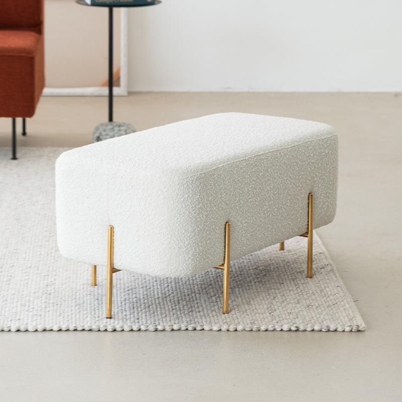 Halina Rectangle Ottoman