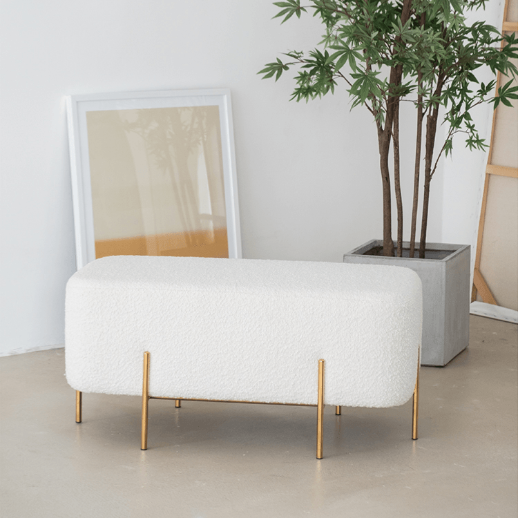 Halina Rectangle Ottoman