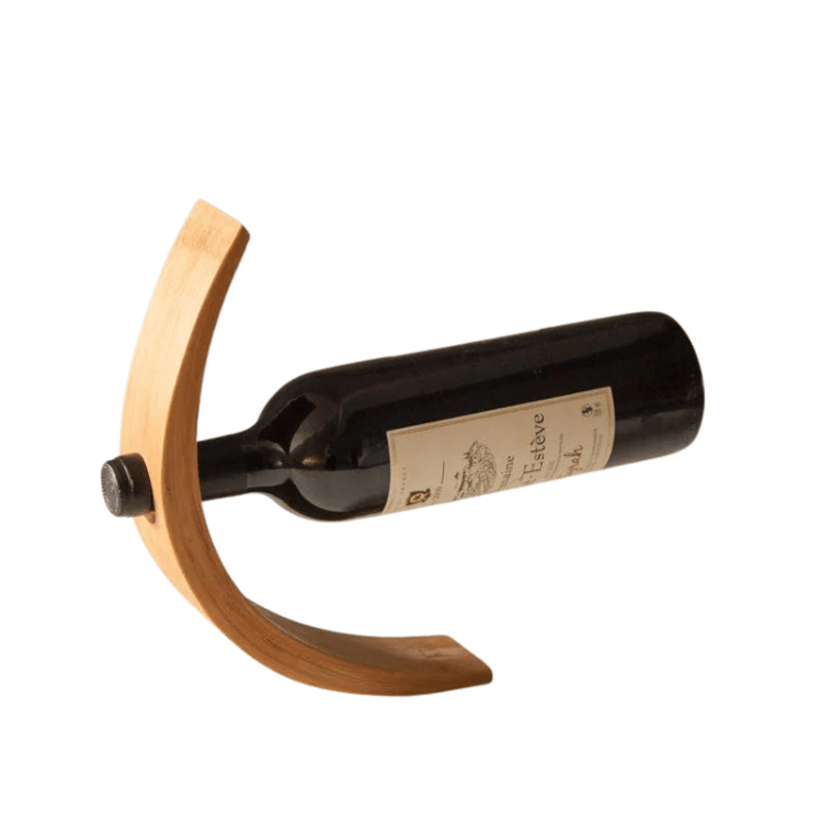 Handmade Tabletop Wine Bottle Rack