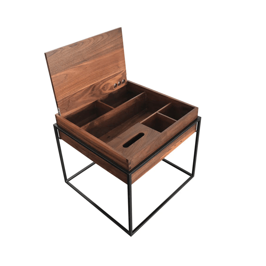 Ingrid Solid Wood End Table