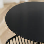 Jeton Iron Tray Top End Table