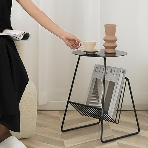 Jeton Iron Tray Top End Table