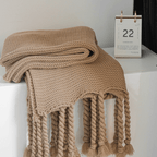Jozsua Knitted Throw Blanket