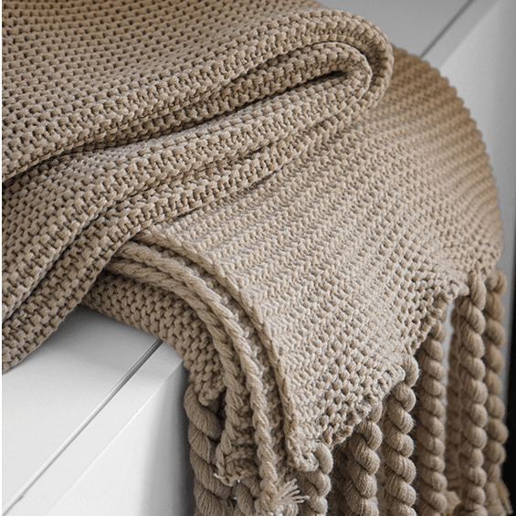 Jozsua Knitted Throw Blanket