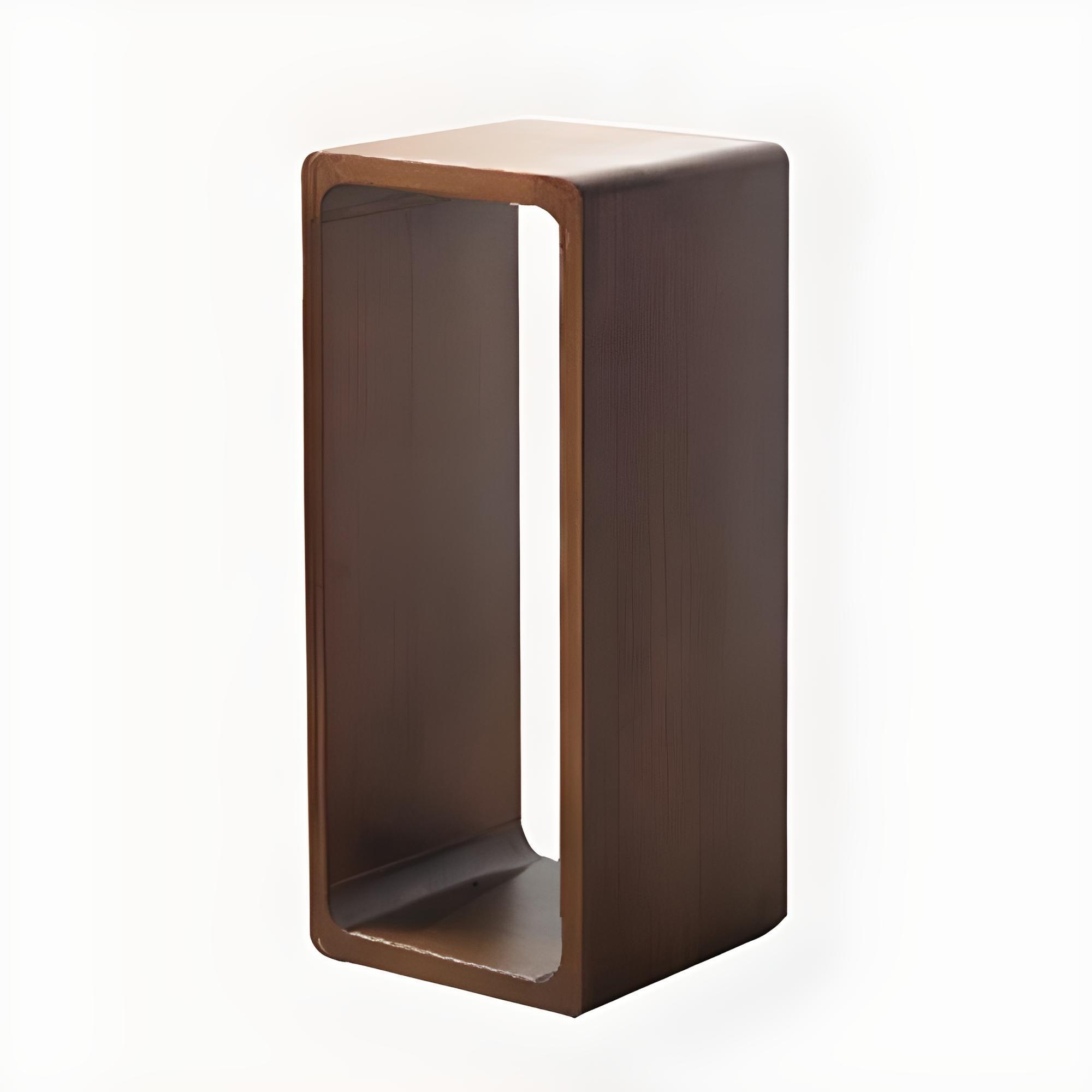 Kari Solid Wood Storage End Table