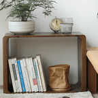 Kari Solid Wood Storage End Table