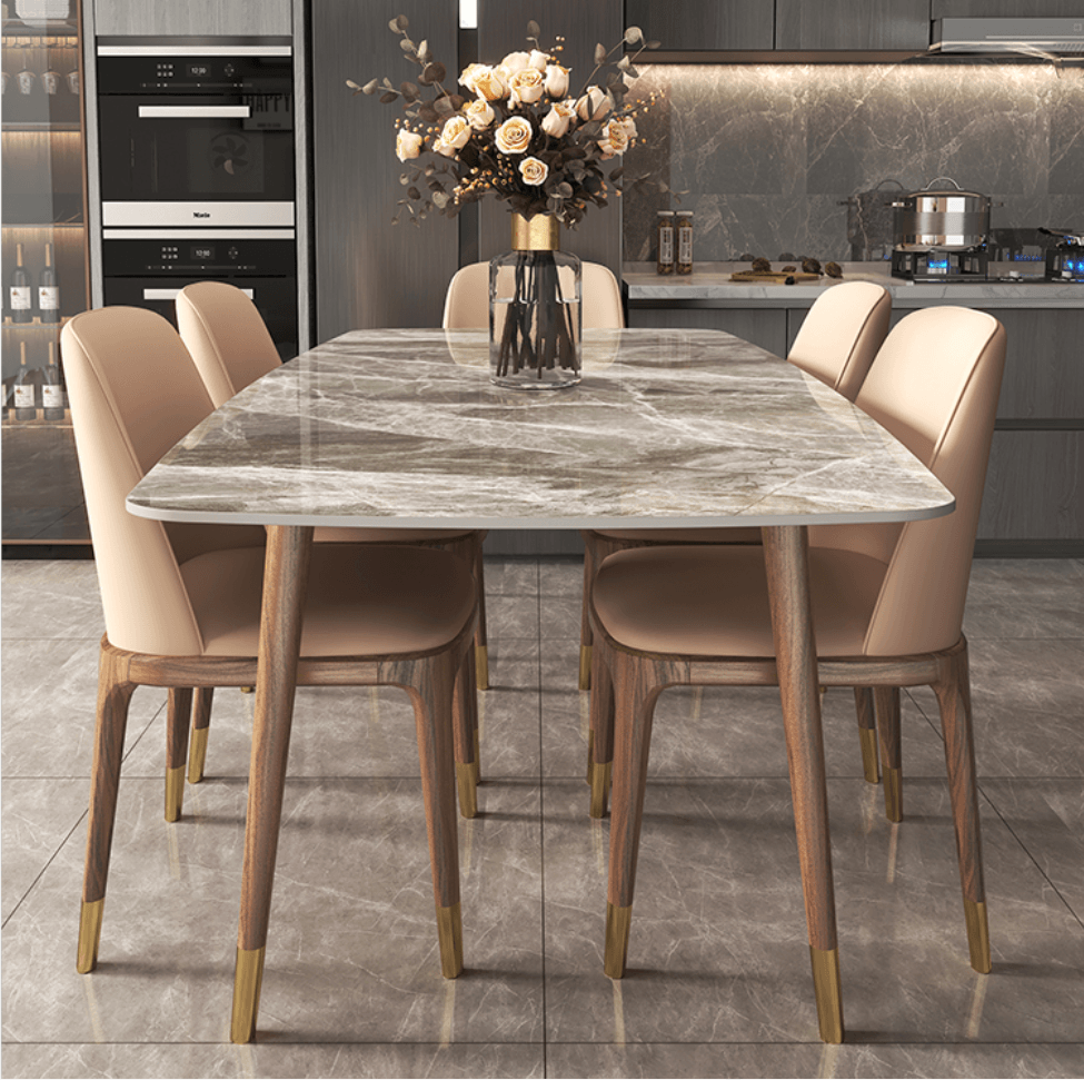 Kelsey Marble Dining Table