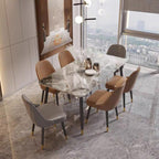 Kelsey Marble Dining Table