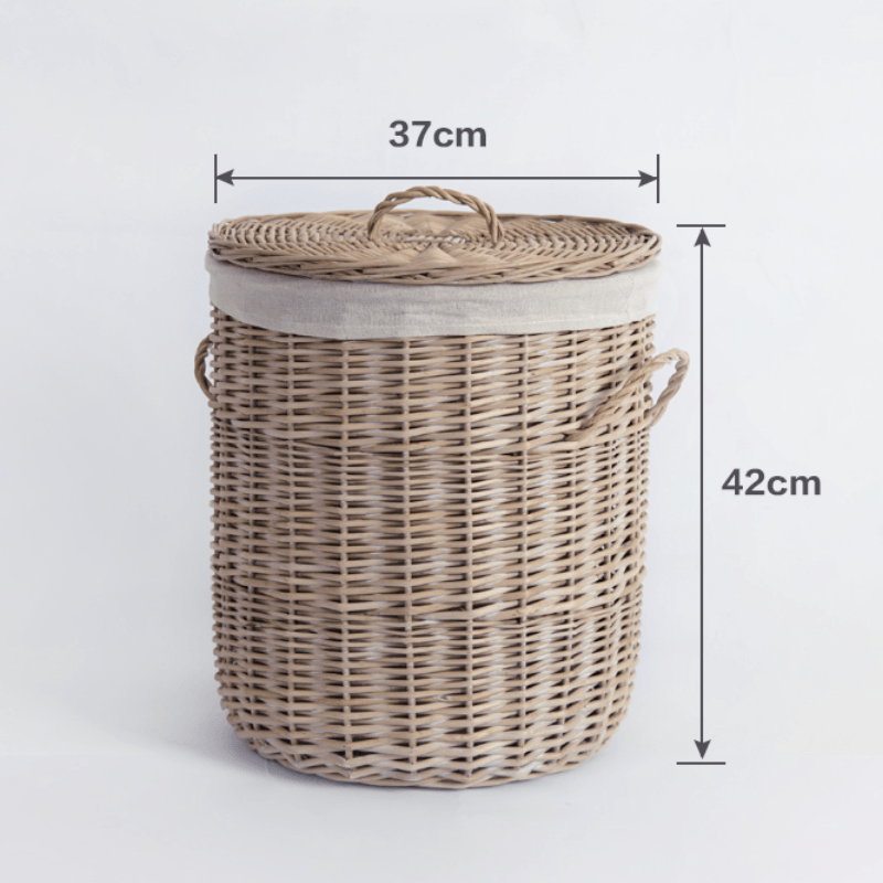 Kolos Rattan Laundry Basket Set