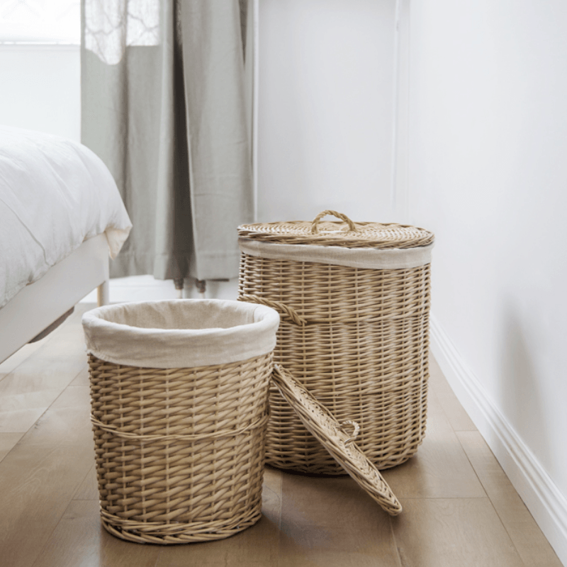 Kolos Rattan Laundry Basket Set