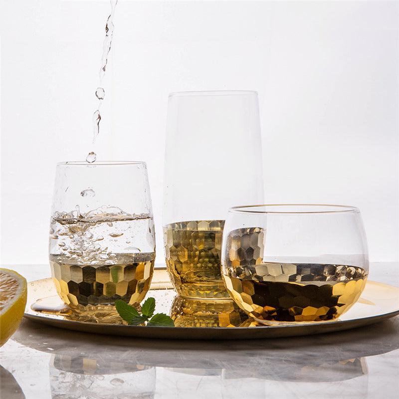 Miroslawa Handmade Golden Glass