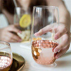 Miroslawa Handmade Golden Glass