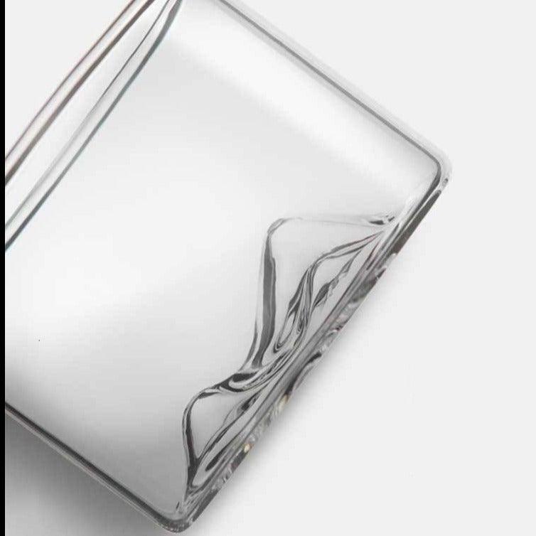 Mountain Glass with Coaster