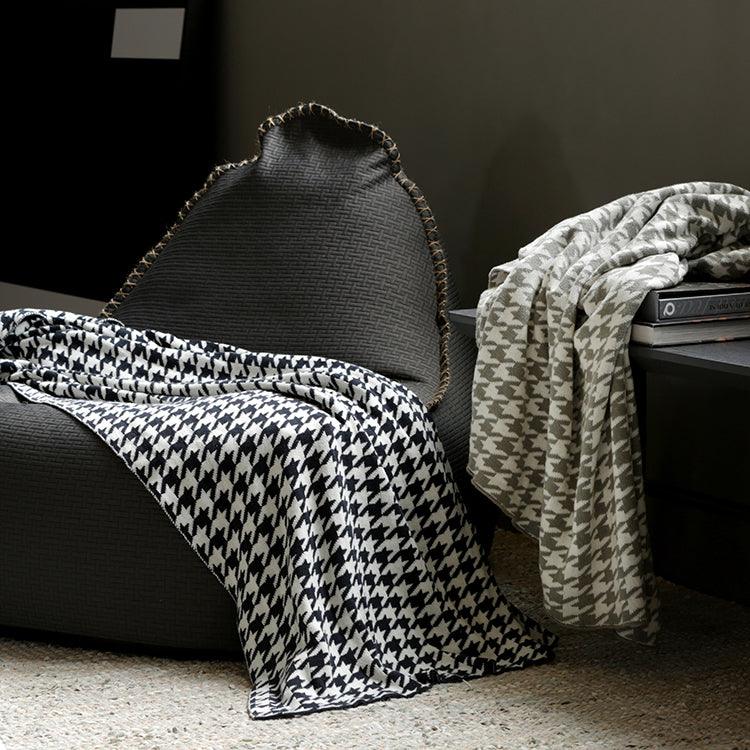 Natalka Houndstooth Blanket
