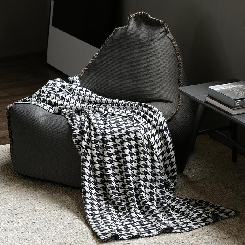 Natalka Houndstooth Blanket