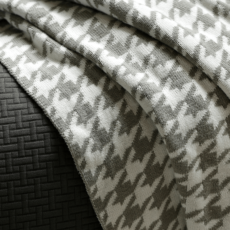 Natalka Houndstooth Blanket