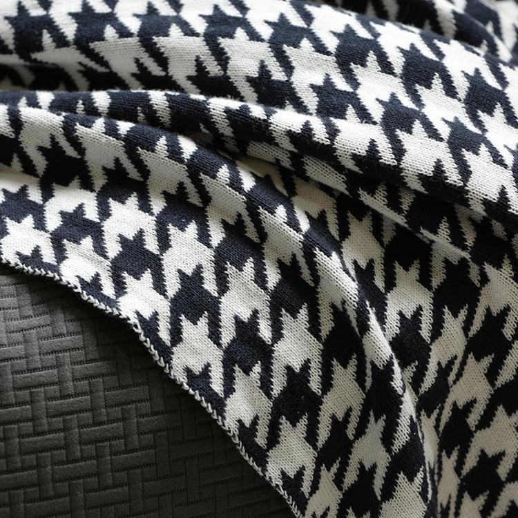 Natalka Houndstooth Blanket