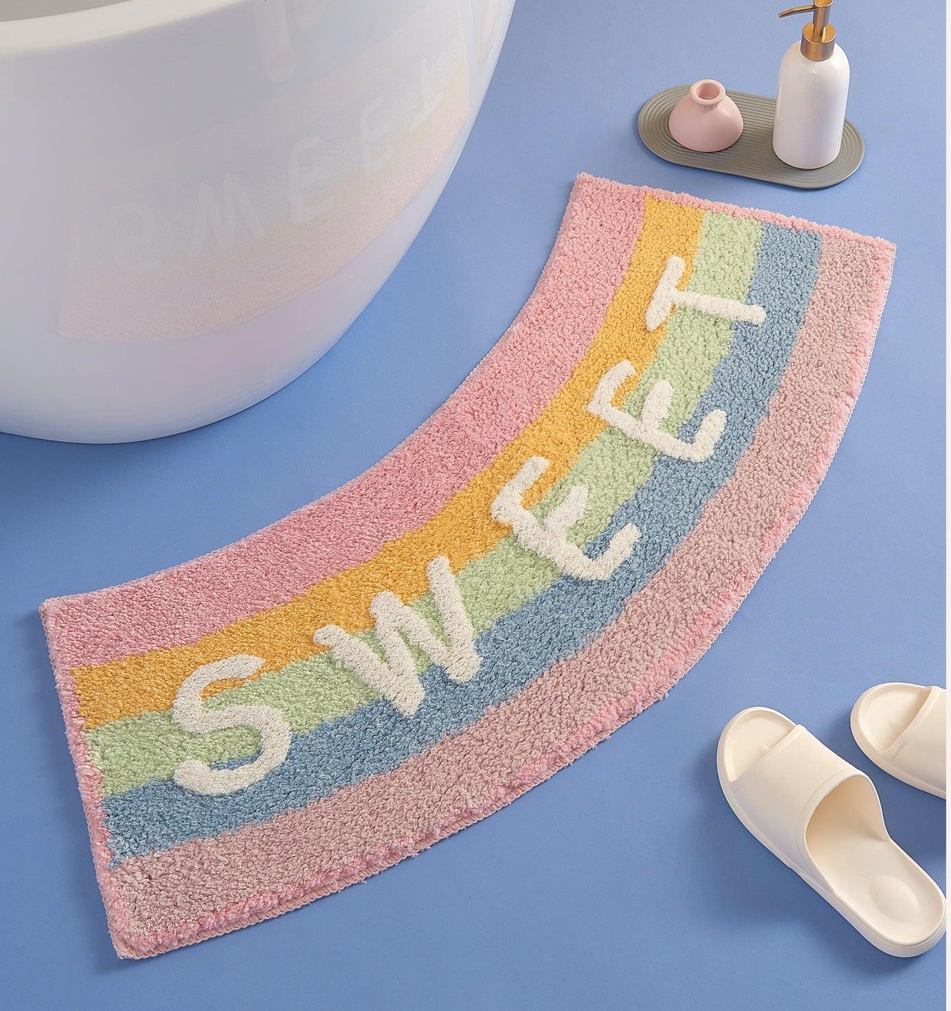 Rainbow Foot Rug