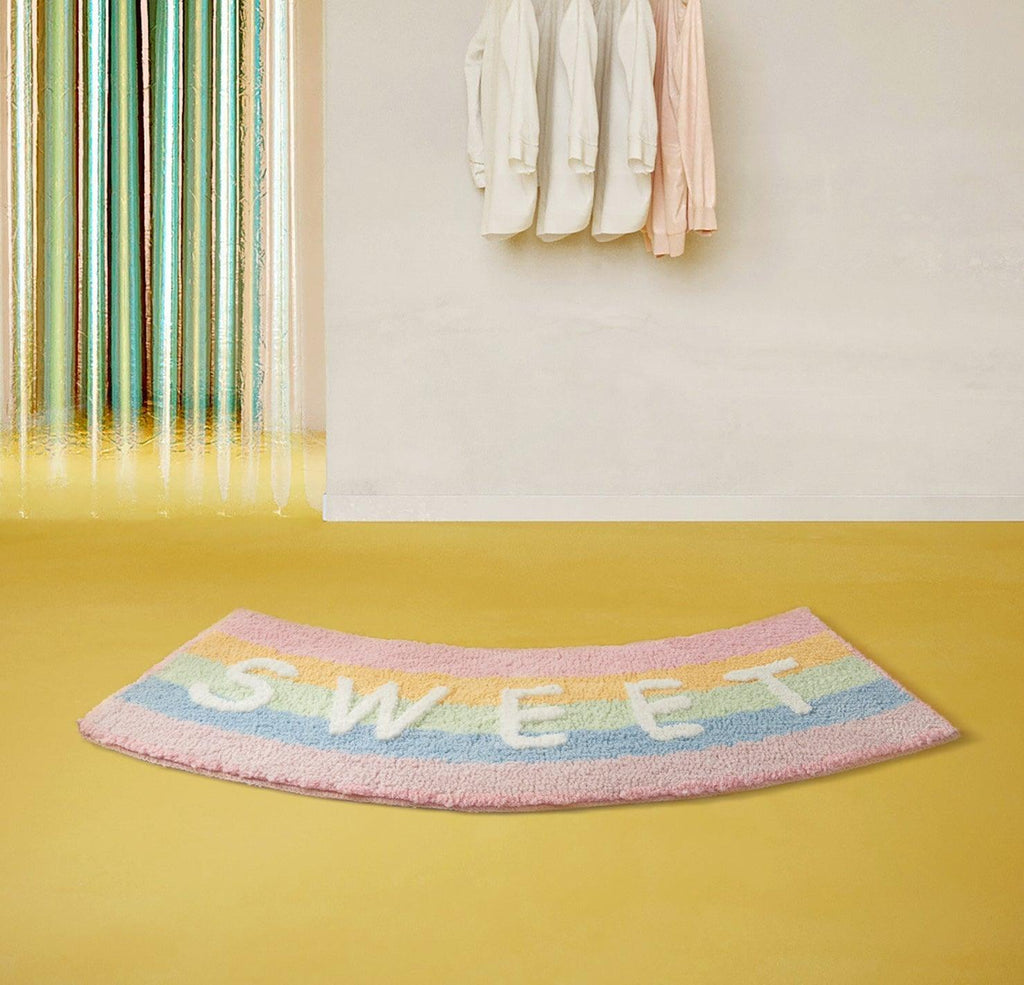Rainbow Foot Rug