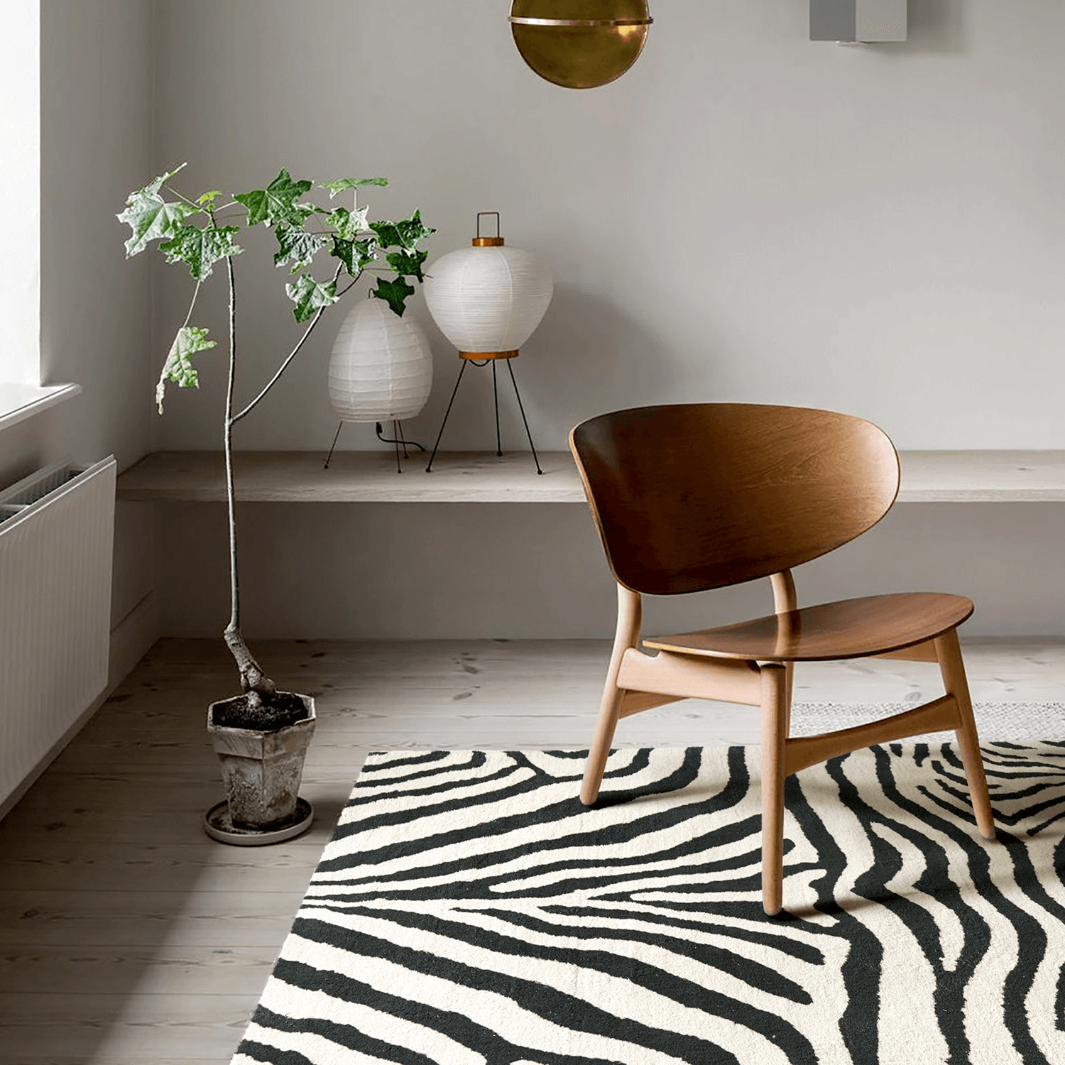 Sara Zebra Area Rug