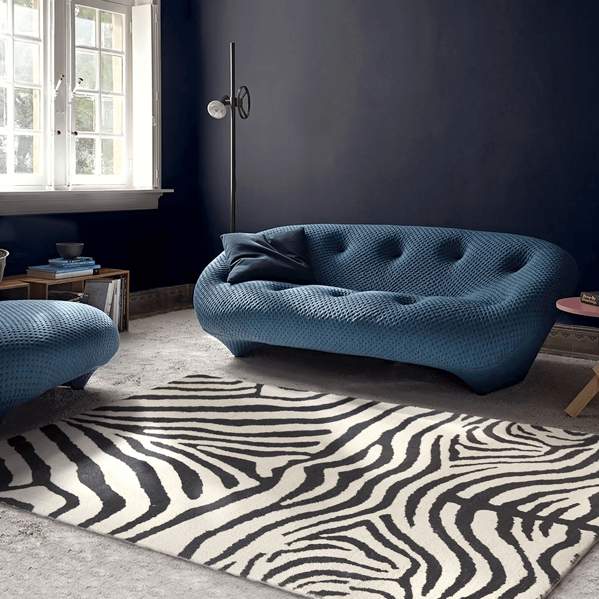 Sara Zebra Area Rug