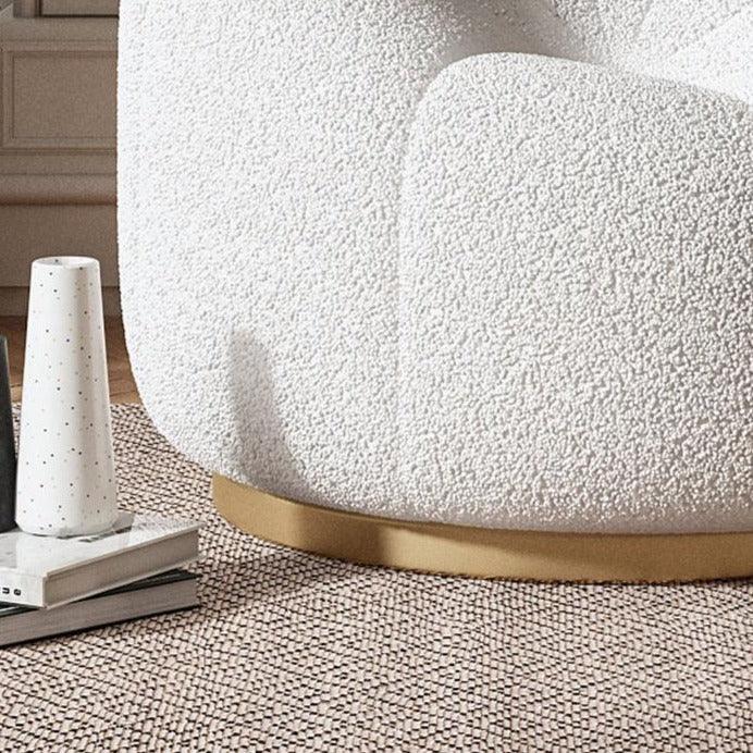 Tetyana Wide Velvet Barrel Chair