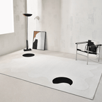 Ula Black/White Geometric Carpet