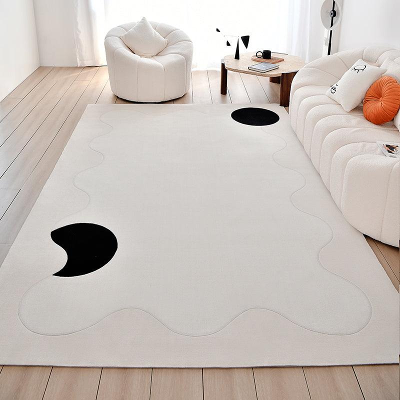 Ula Black/White Geometric Carpet