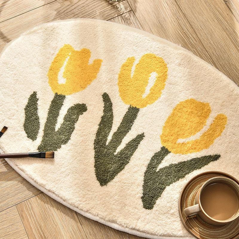 Ulla Flower Bath Mat