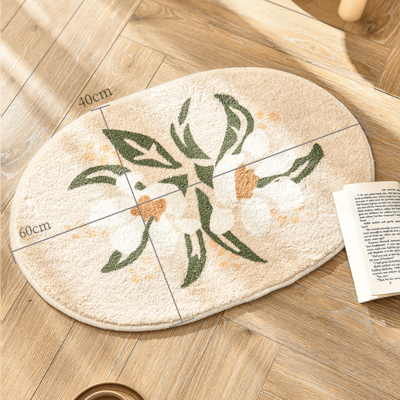 Ulla Flower Bath Mat