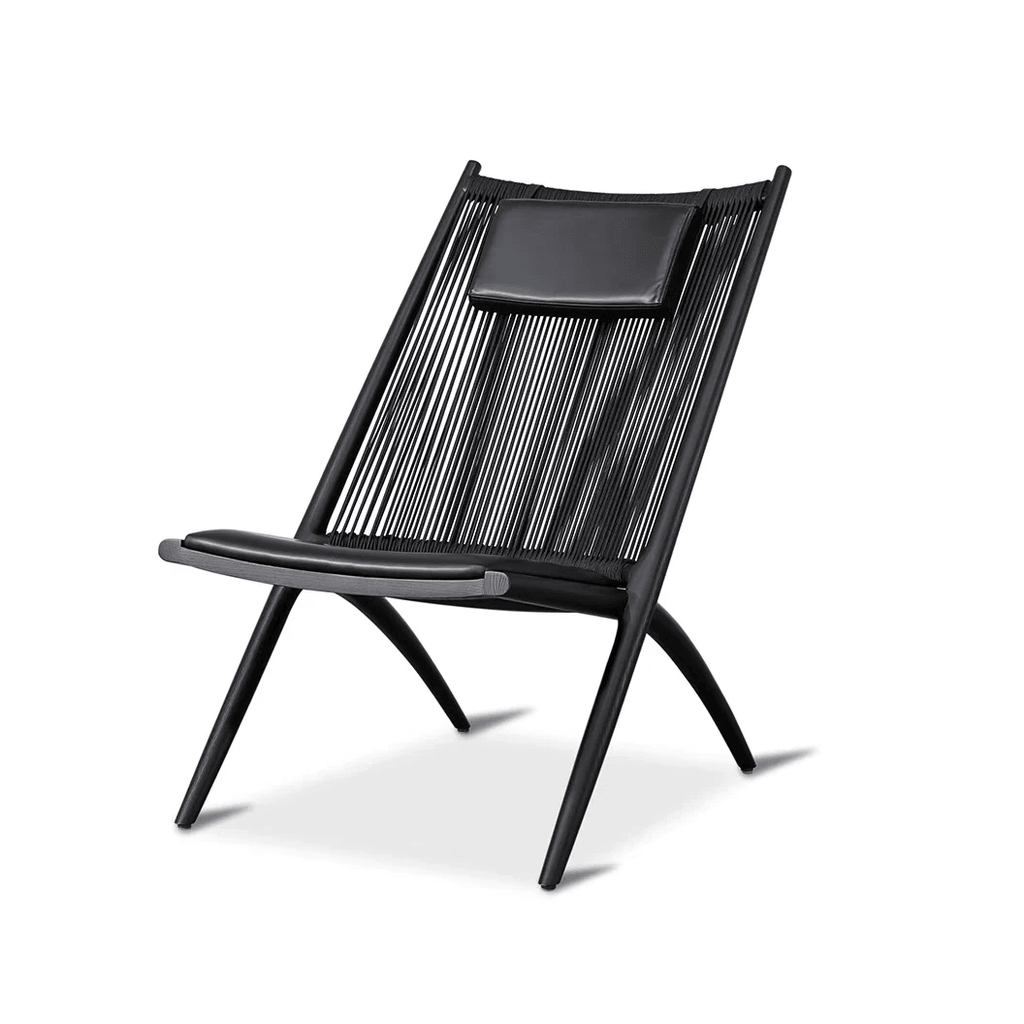 Vera Solid Wood Lounge Chair