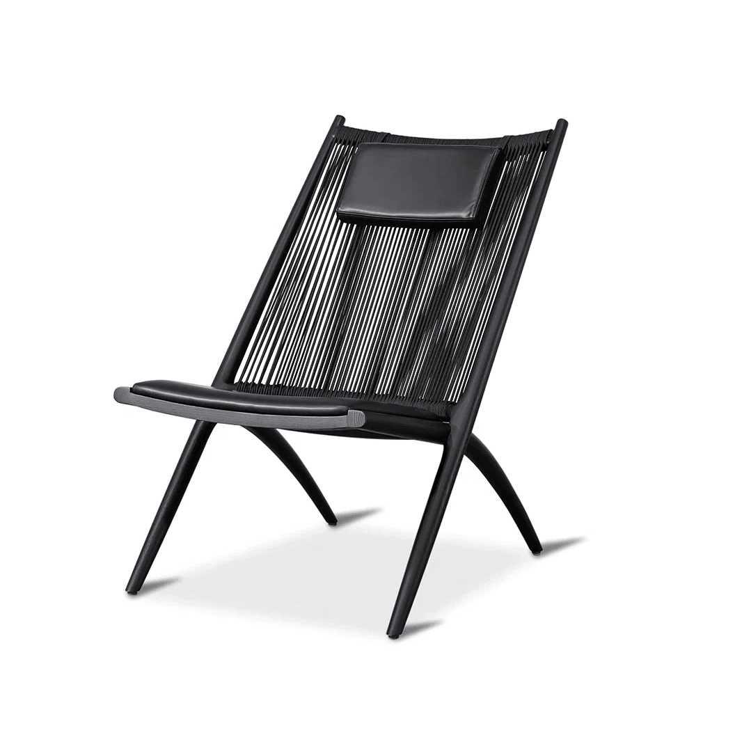 Vera Solid Wood Lounge Chair