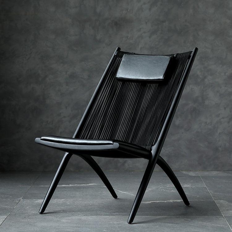 Vera Solid Wood Lounge Chair