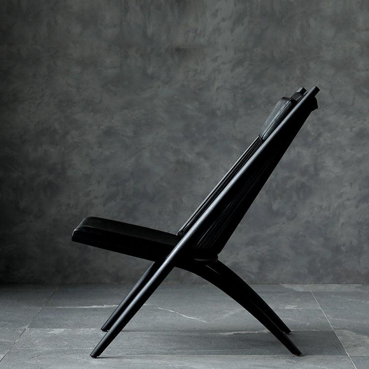 Vera Solid Wood Lounge Chair