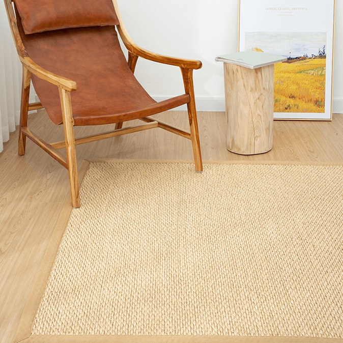 Vivana Beige Sisal Handmade Carpet