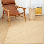 Vivana Beige Sisal Handmade Carpet